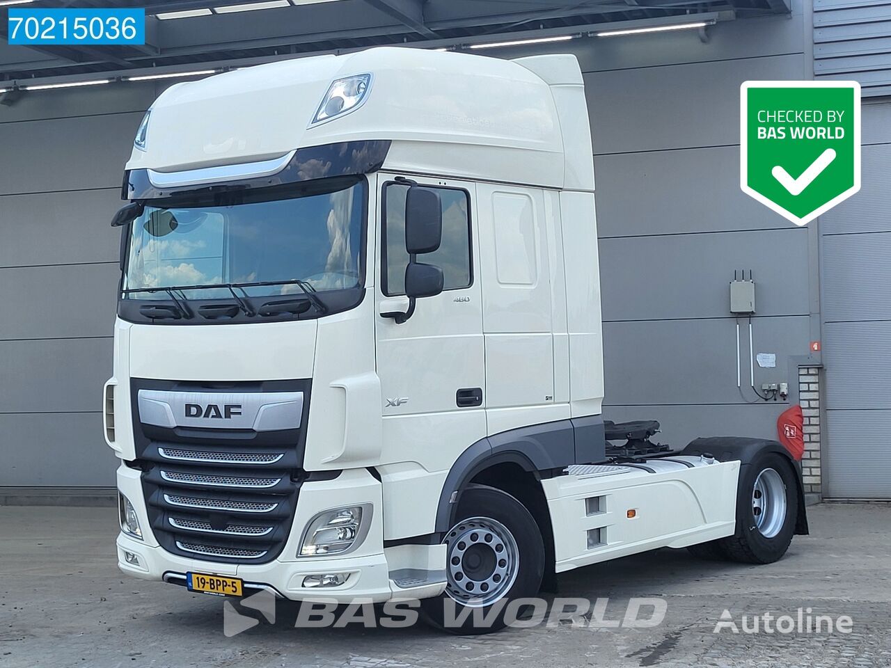 DAF XF 480 4X2 NL-Truck Retarder SSC 2x Tanks ACC LED truck tractor