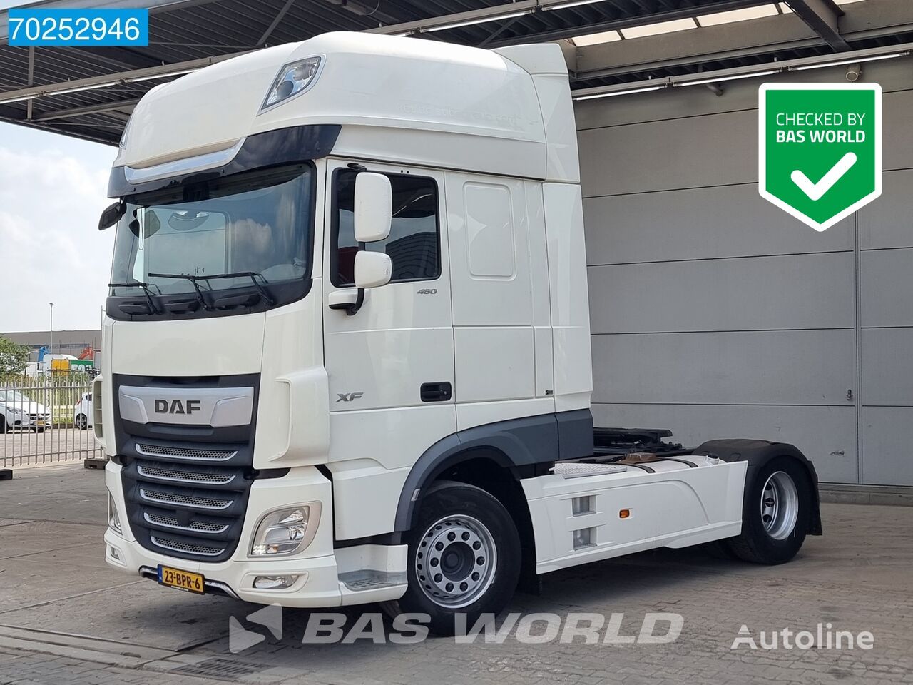 влекач DAF XF 480 4X2 NL-Truck Retarder SSC 2x Tanks ACC LED