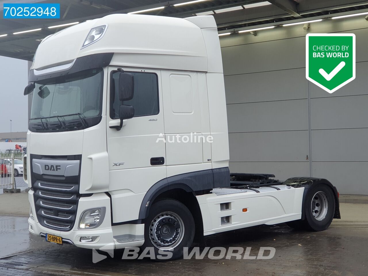 тягач DAF XF 480 4X2 NL-Truck Retarder SSC 2x Tanks ACC LED