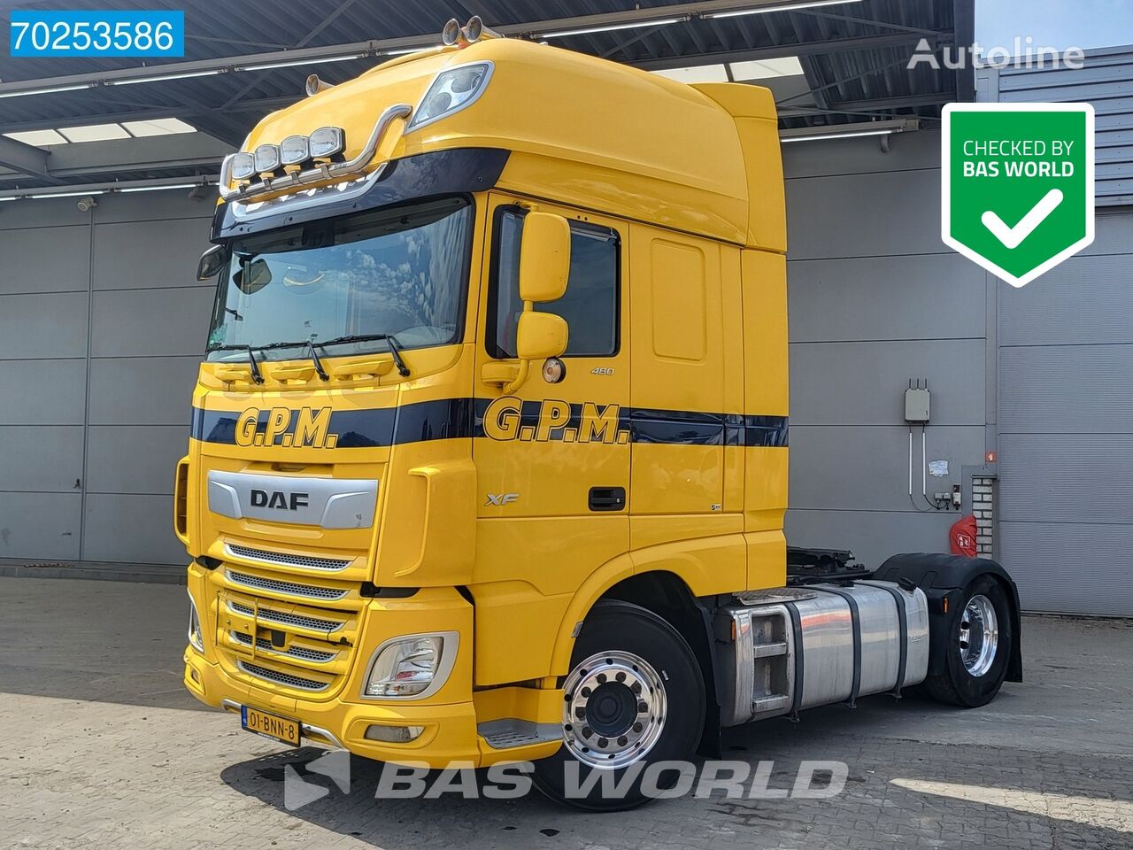 tahač DAF XF 480 4X2 NL-Truck SSC 2x Tanks ACC Standklima Hydraulik