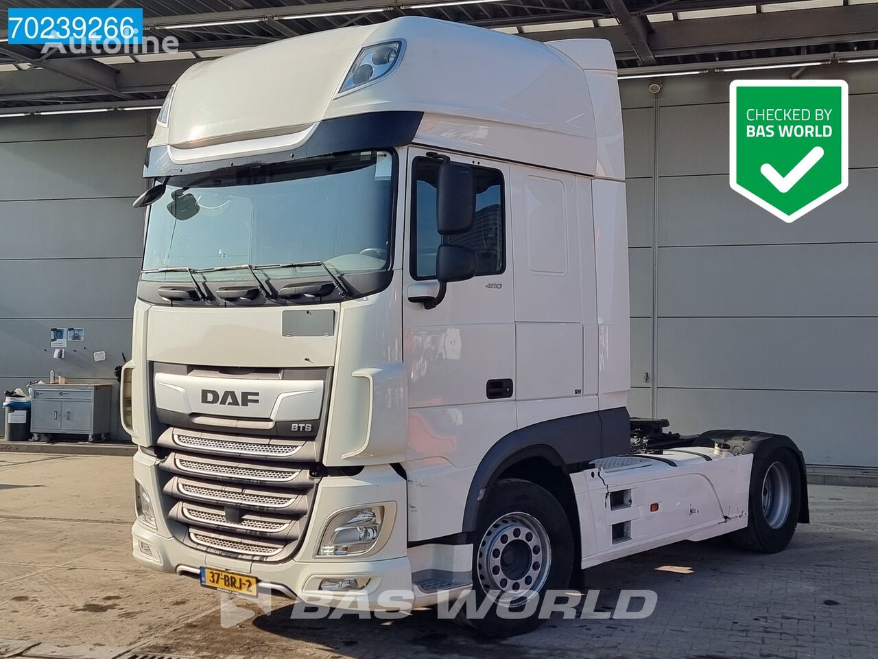 تریلی DAF XF 480 4X2 NL-Truck SSC 2x Tanks Retarder ACC Euro 6