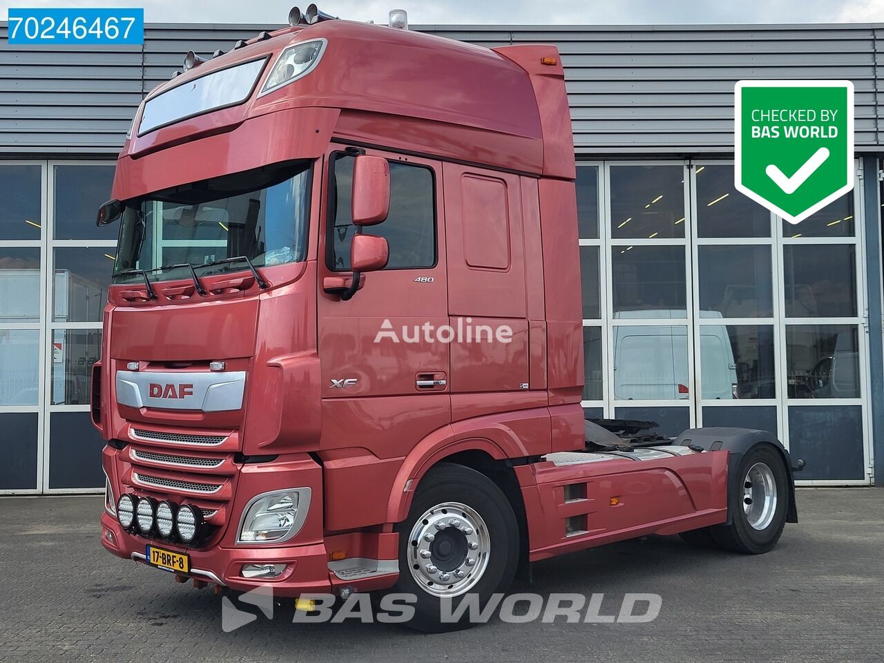 السيارات القاطرة DAF XF 480 4X2 NL-Truck SSC ACC Standklima