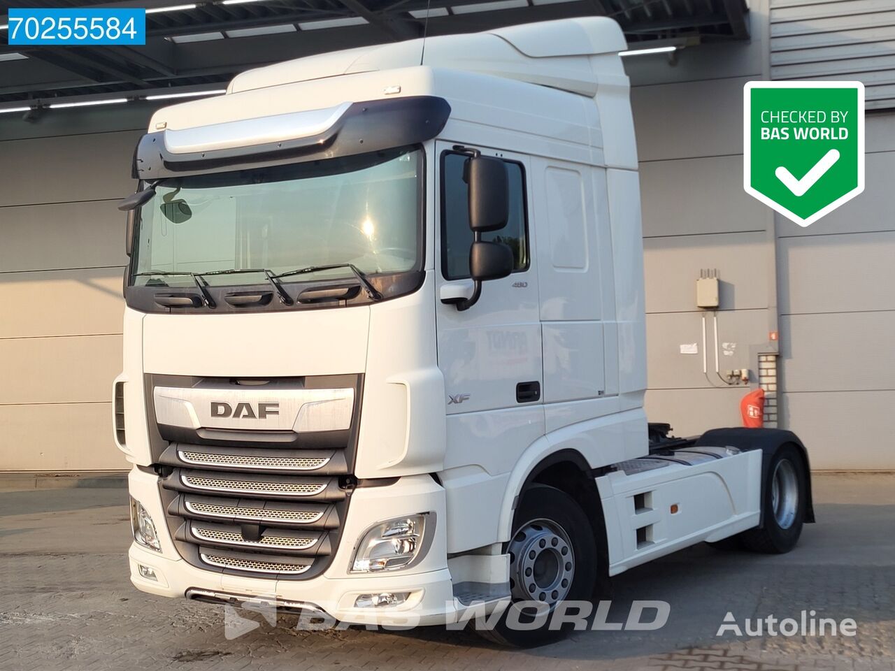 влекач DAF XF 480 4X2 SC PTO StandKlima ACC LED