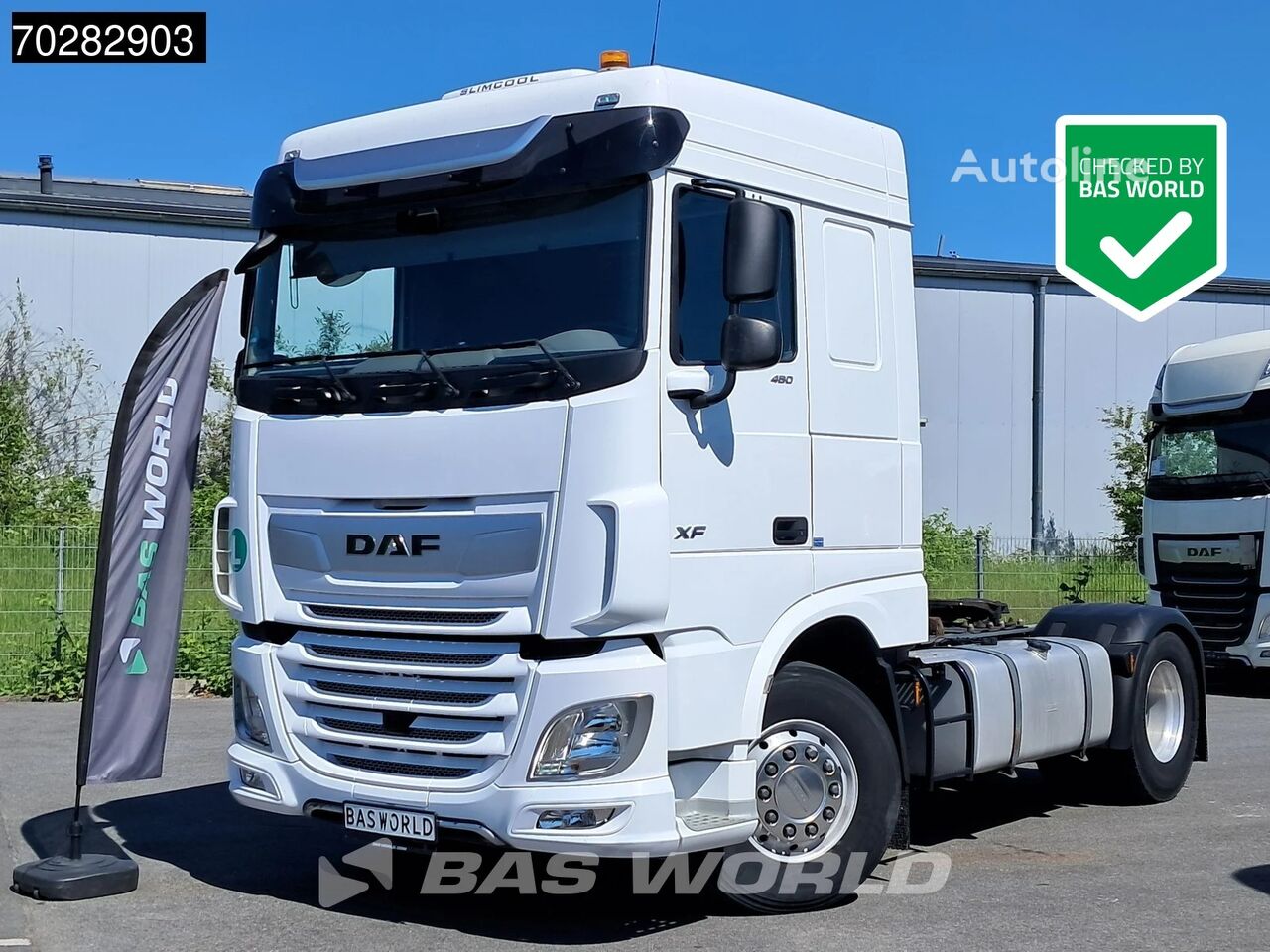 DAF XF 480 4X2 SC Retarder PTO Hydraulik Standklima Alcoa's Xenon AC truck tractor for sale | Autoline GB DAF XF 480 4X2 SC Retarder PTO Hydraulik Standklima Alcoa's Xenon AC truck tractor - Autoline