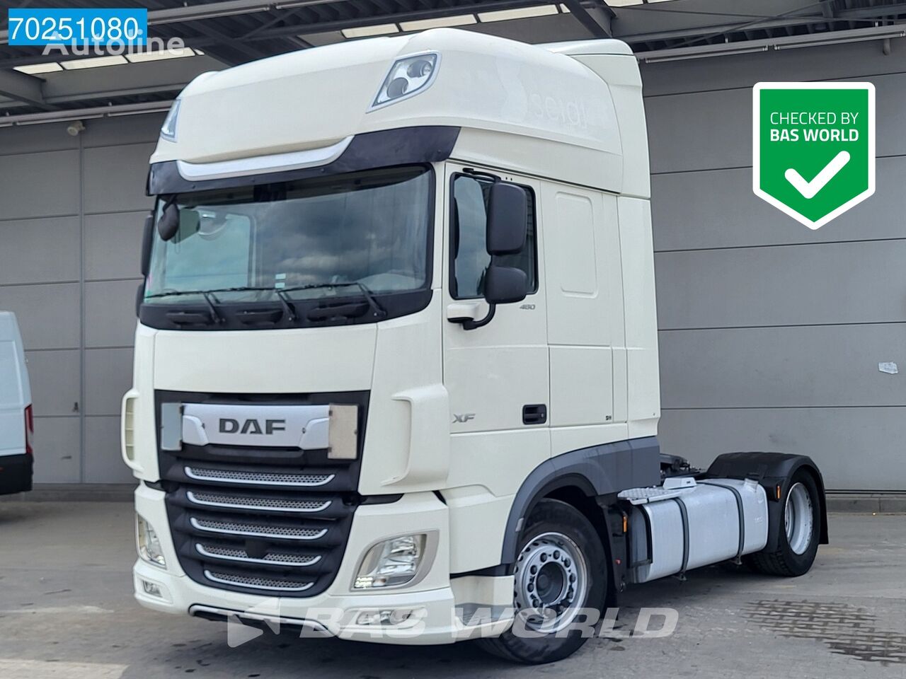 트랙터 트럭 DAF XF 480 4X2 SSC 2x Tanks