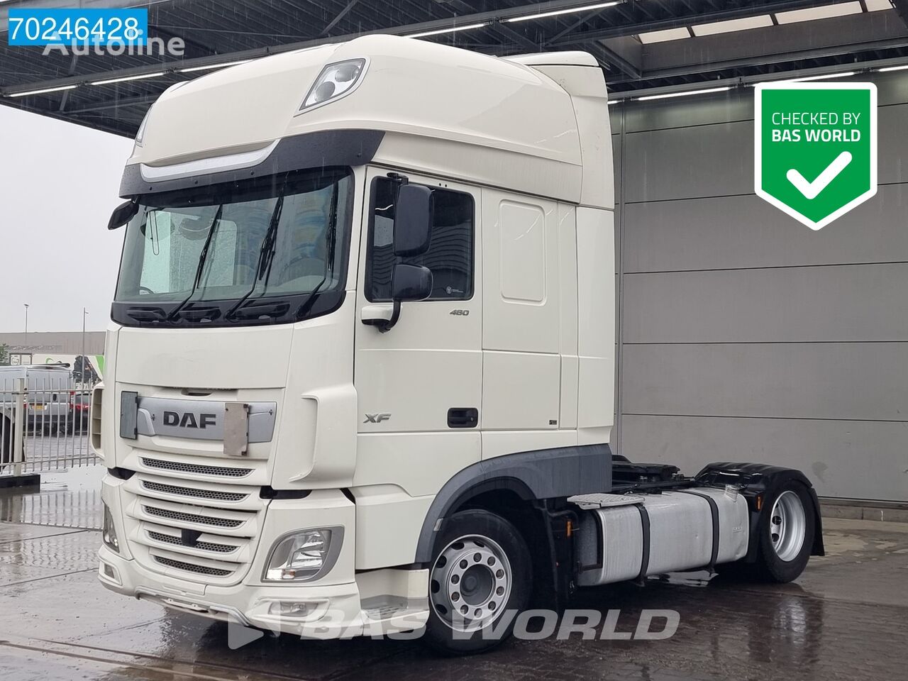 DAF XF 480 4X2 SSC 2x Tanks Mega ACC vilcējs