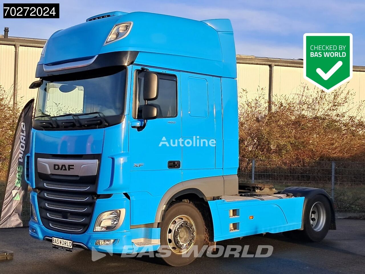 DAF XF 480 4X2 SSC 2xTanks Standklima ACC LED Navi truck tractor