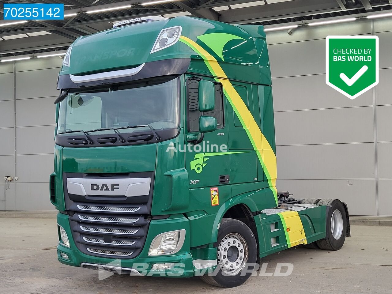 τράκτορας DAF XF 480 4X2 SSC ACC Standklima Hydraulik