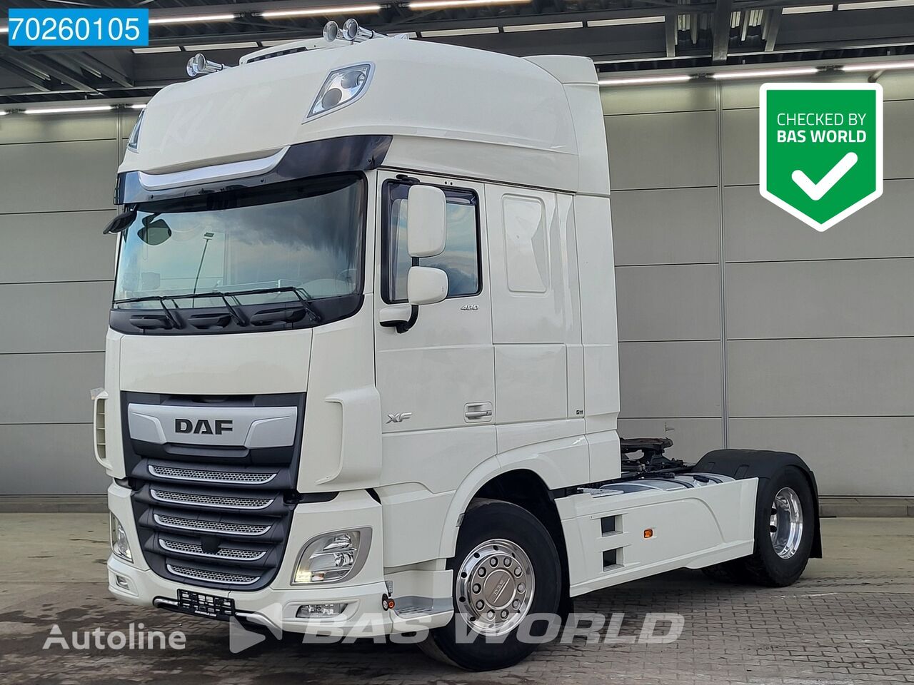 đầu kéo DAF XF 480 4X2 SSC ACC Standklima LED Alcoa