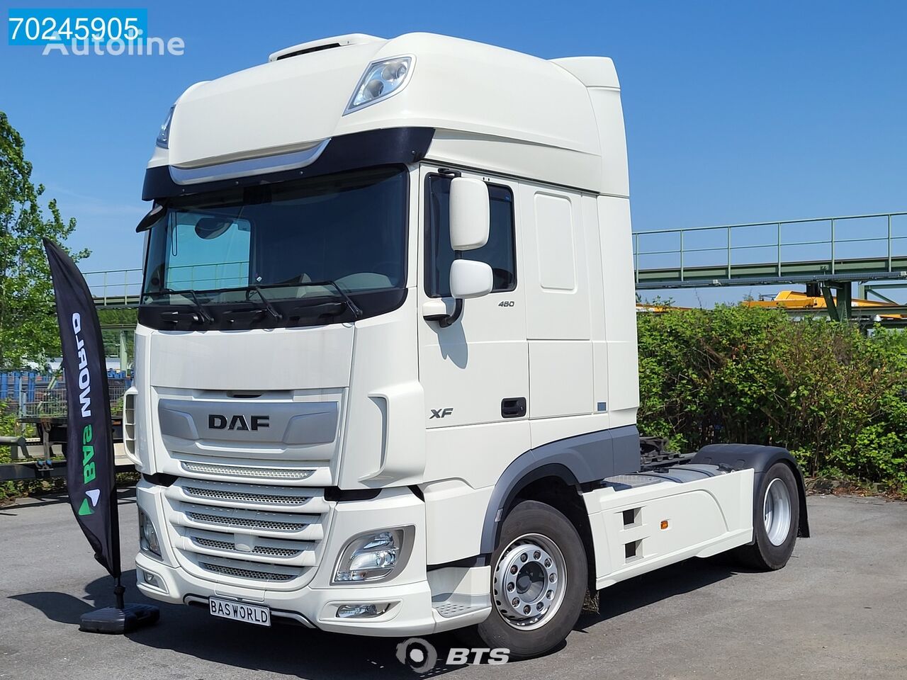 тягач DAF XF 480 4X2 SSC Retarder 2x Tanks StandKlima ACC LED Euro 6