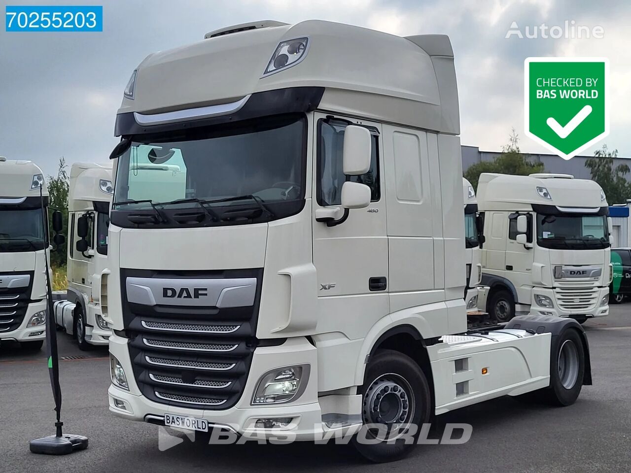 DAF XF 480 4X2 SSC Retarder 2x Tanks Standklima ACC LED truck tractor