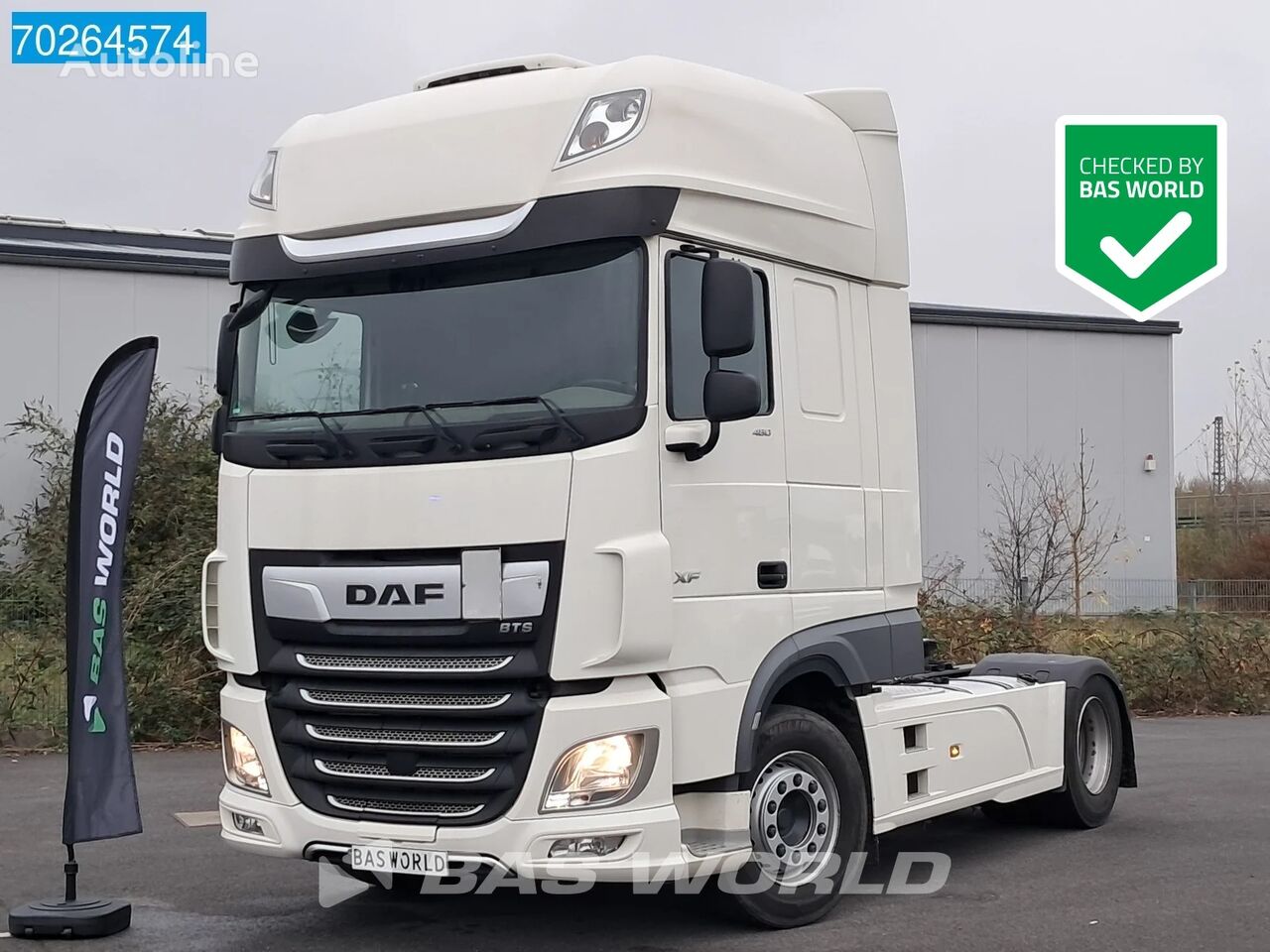 DAF XF 480 4X2 SSC Retarder 2xTanks Standklima ACC Euro 6 truck tractor