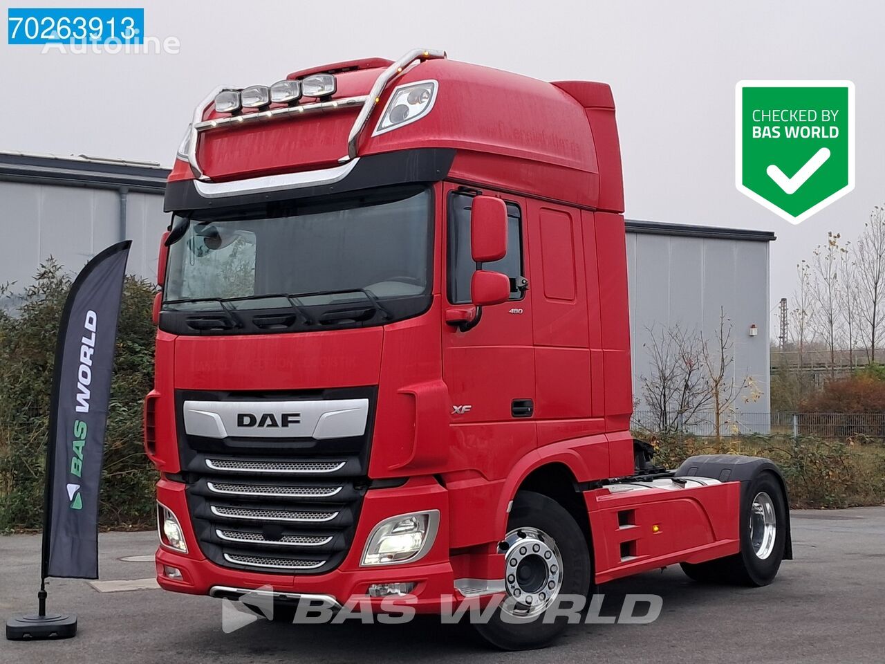 тягач DAF XF 480 4X2 SSC Retarder Standklima Hydraulik ACC LED Euro 6