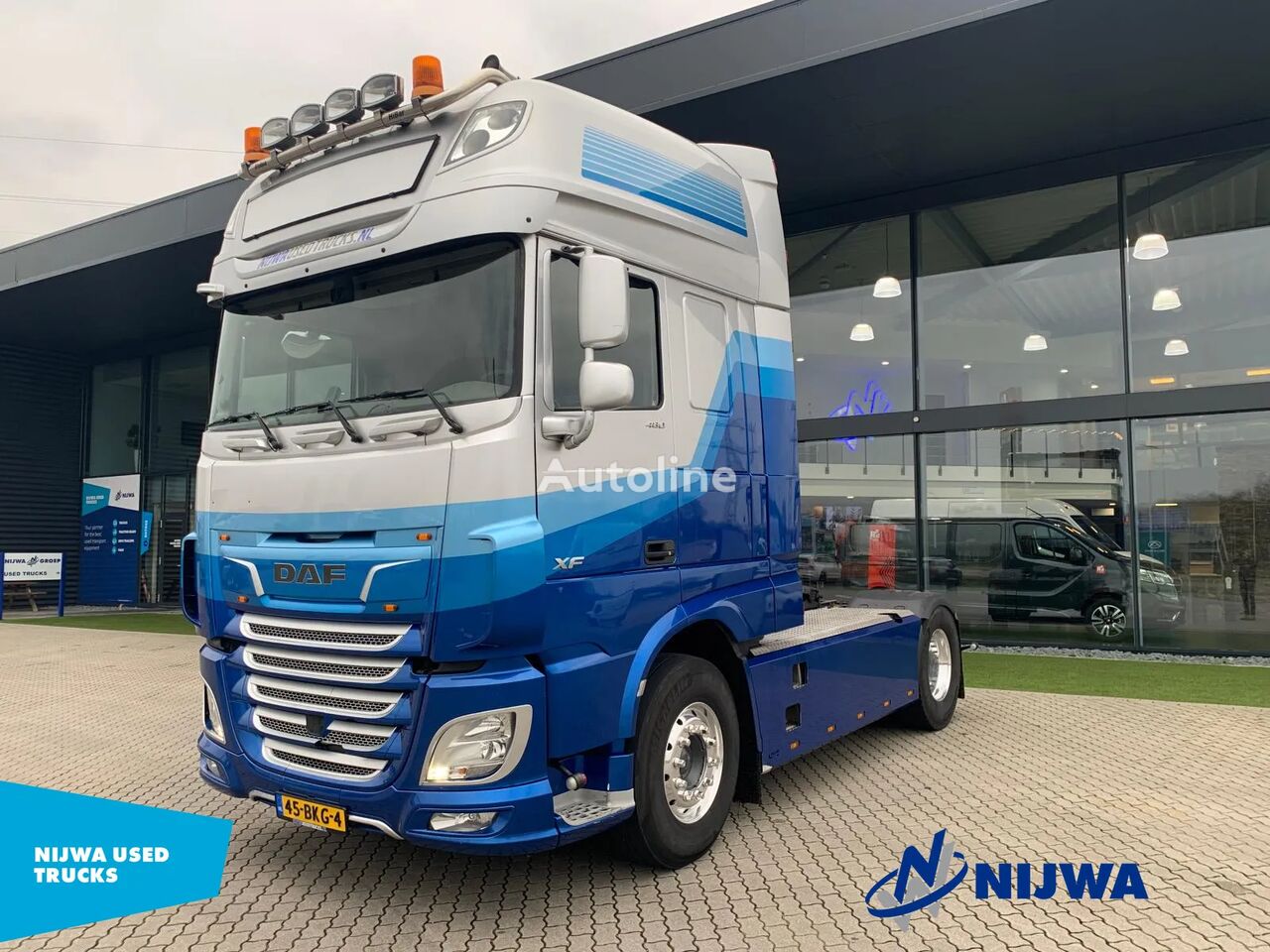 DAF XF 480 4X2 Schuifschotel + Hydrauliek vetopöytäauto