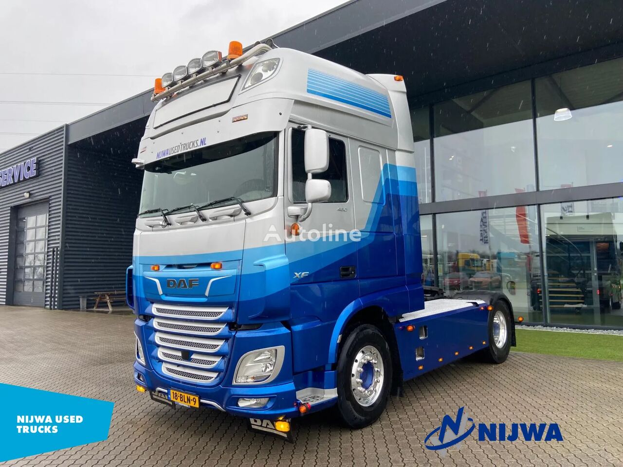 sadulveok DAF XF 480 4x2 Standairco + Schuifschotel