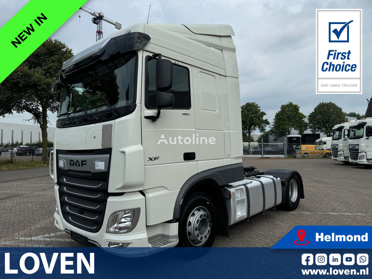 DAF XF 480 ACC/MX Engine Brake tractora