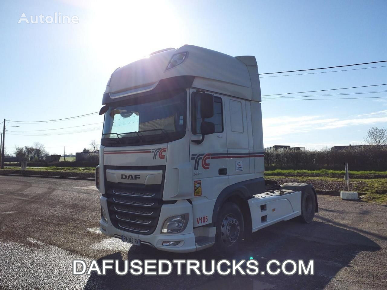 DAF XF 480 FT nyergesvontató