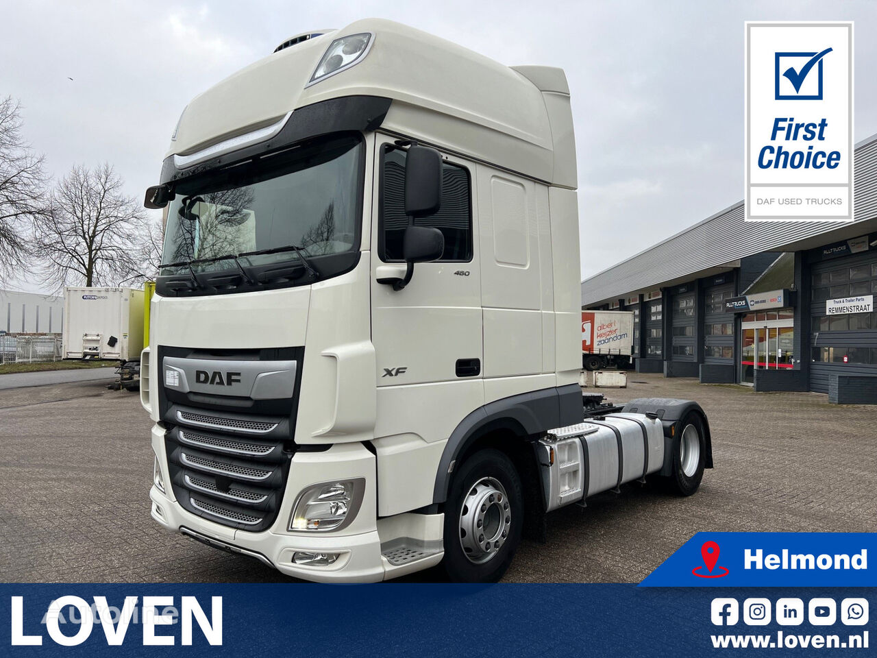 DAF XF 480 FT PCC/MX Engine Brake truck tractor