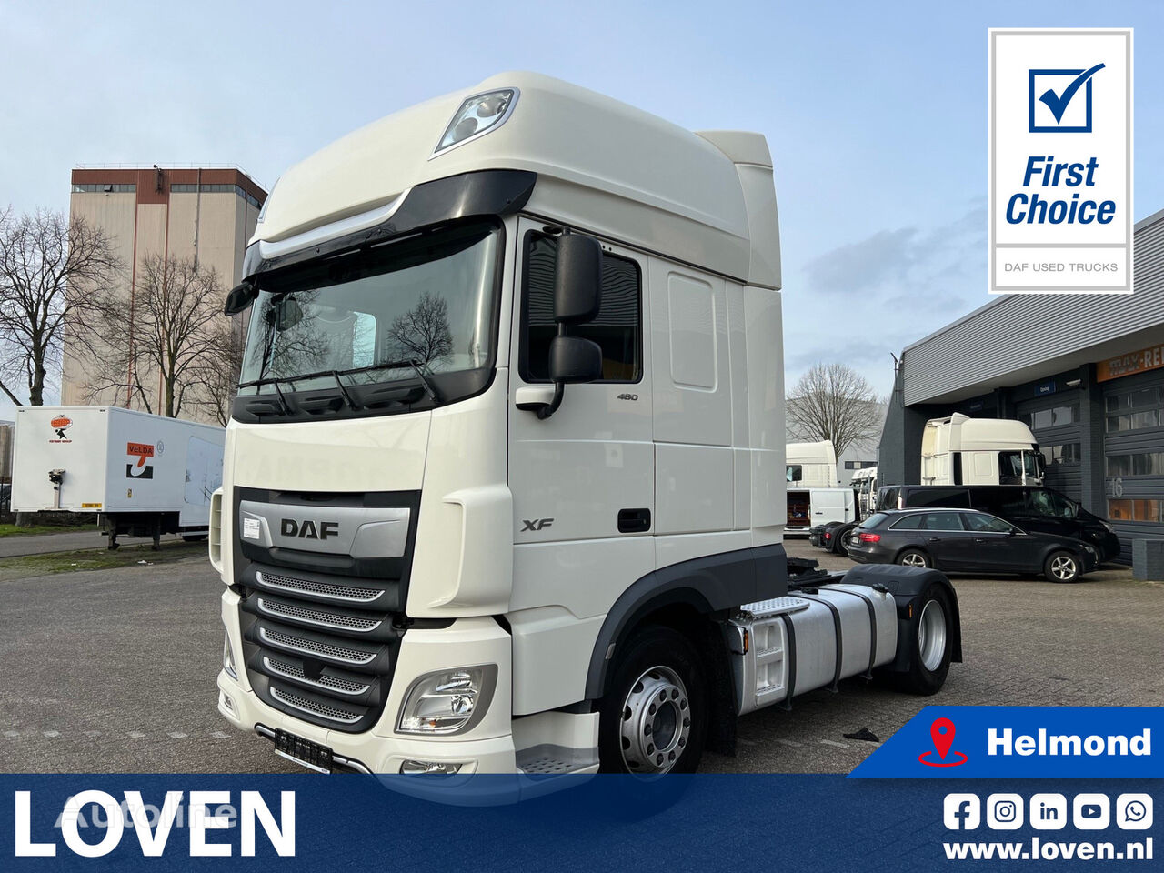 DAF XF 480 FT PCC/MX Engine Brake trekker