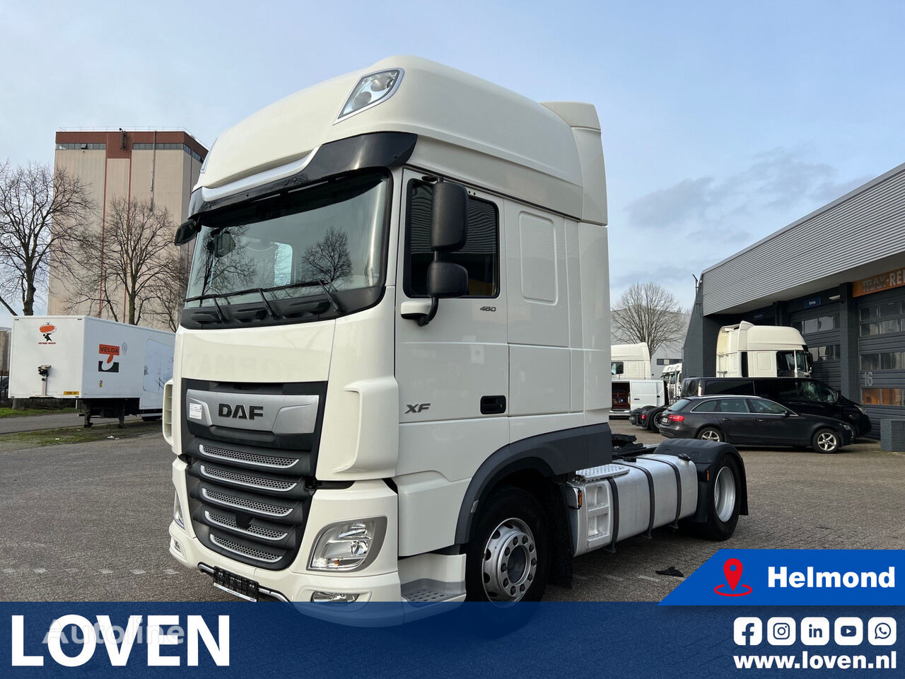 DAF XF 480 FT PCC/MX Engine Brake truck tractor