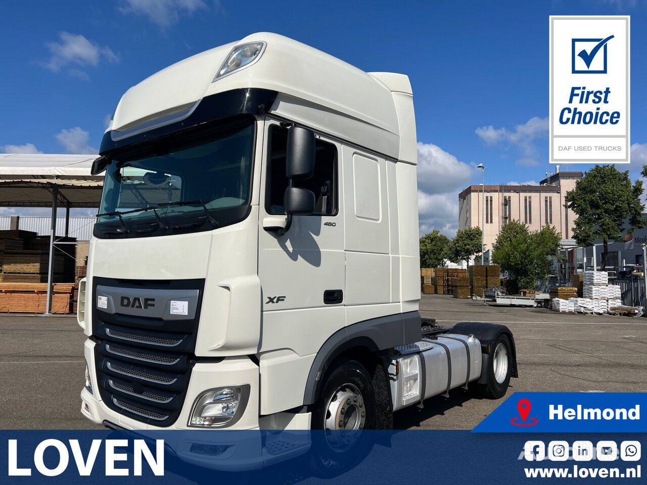 DAF XF 480 FT PCC/MX Engine Brake truck tractor