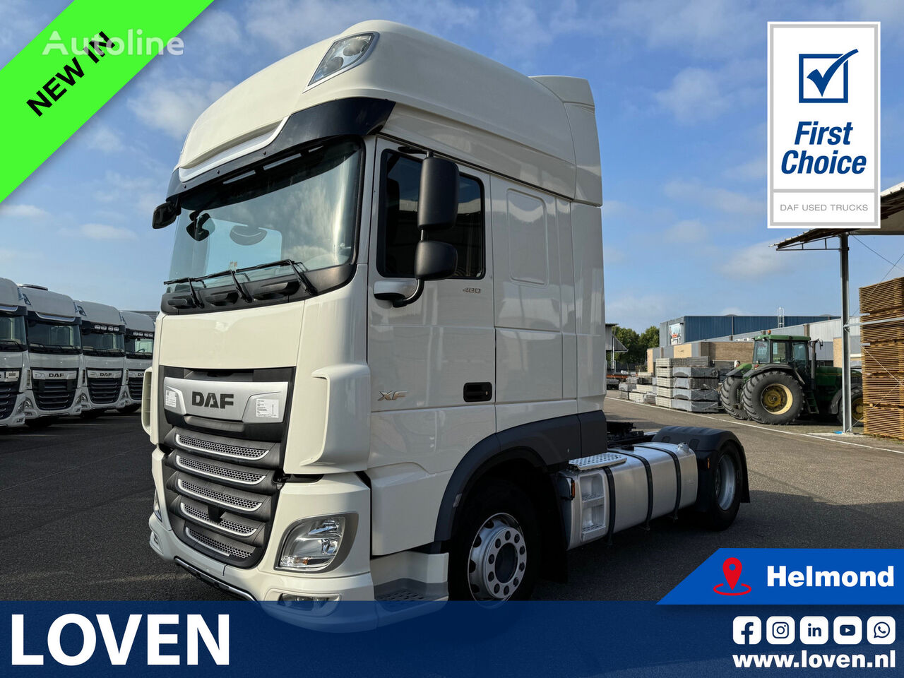 DAF XF 480 FT PCC/MX Engine Brake truck tractor