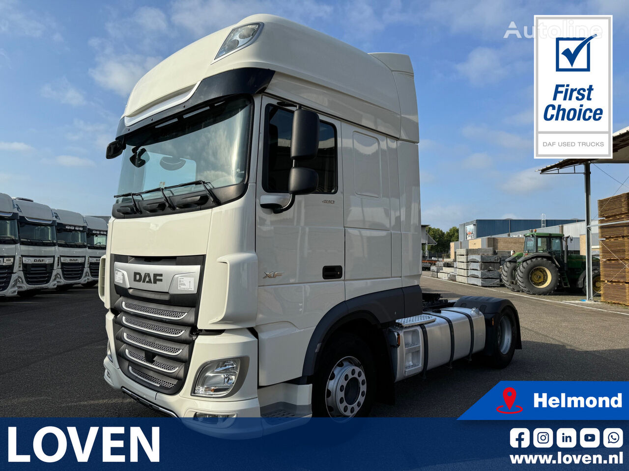 DAF XF 480 FT PCC/MX Engine Brake trekker