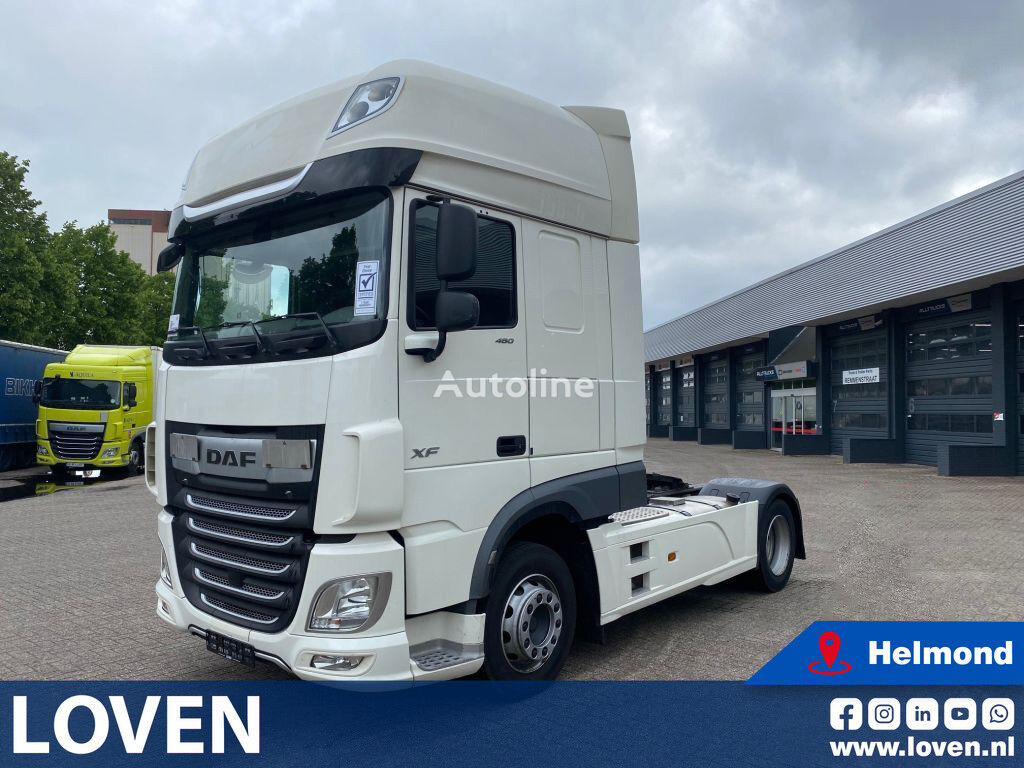 DAF XF 480 FT PCC/PTO/MX Engine Brake tractora