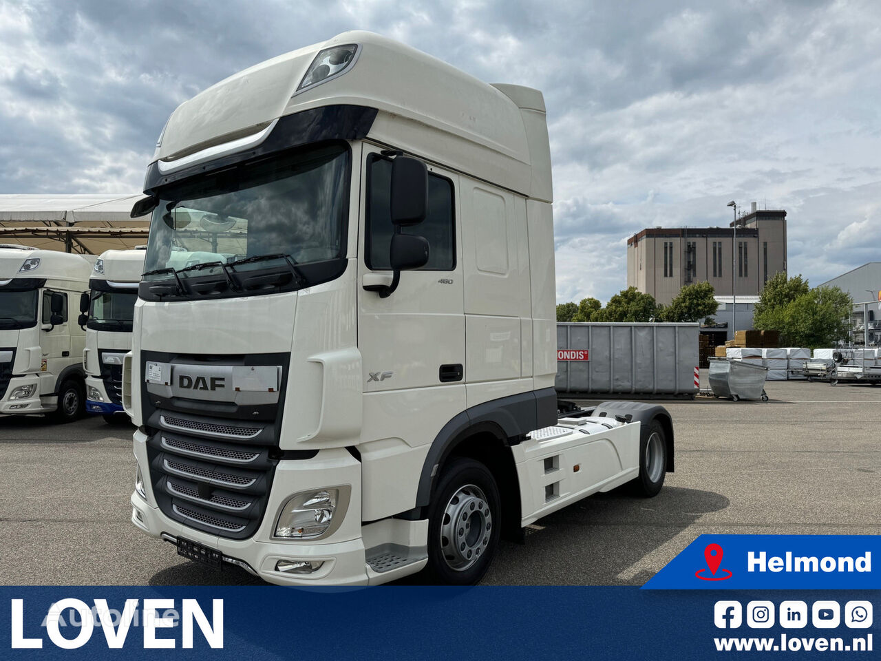 vilkikas DAF XF 480 FT PCC/PTO/MX Engine Brake