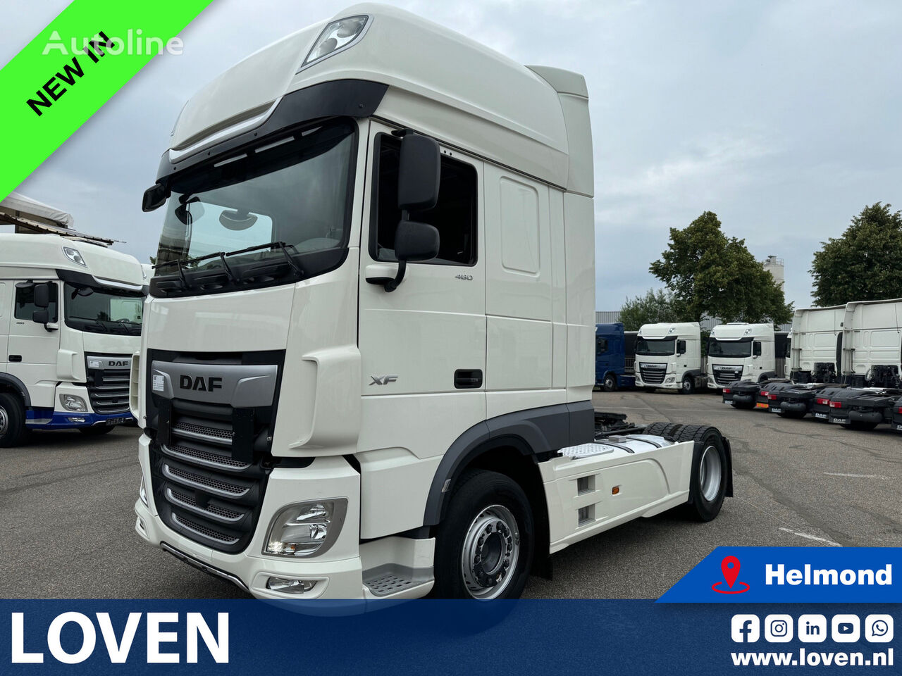 DAF XF 480 FT PCC/PTO/ZF Intarder çekici