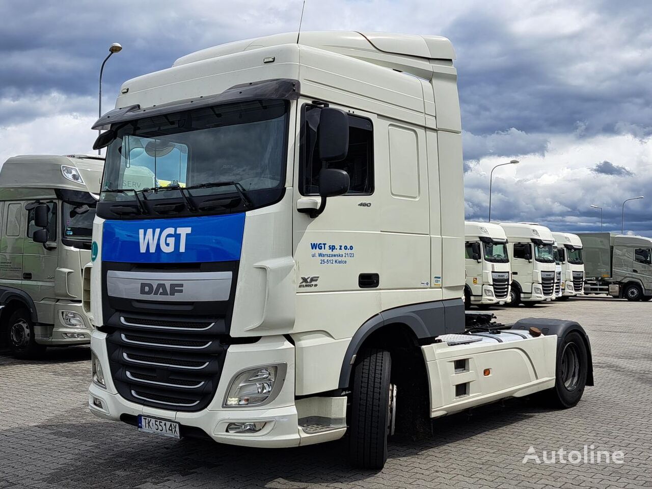 cap tractor DAF XF 480 FT SC