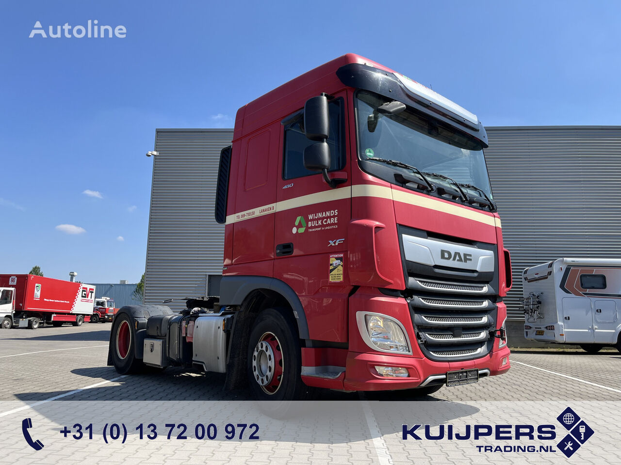 sadulveok DAF XF 480 FT Space Cab / Gearbox Defect