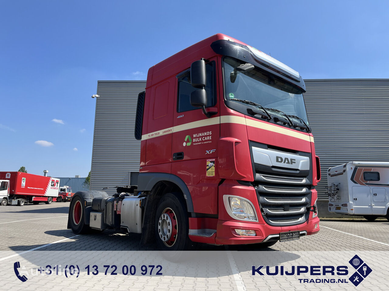 vlačilec DAF XF 480 FT Space Cab / Gearbox Defect