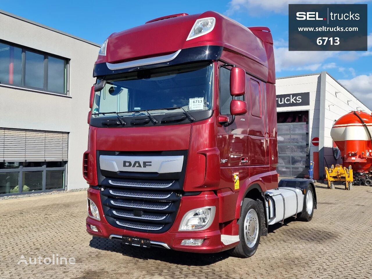 DAF XF 480 FT ZF Intarder / 2 Tanks / Standklimaanlage trekker