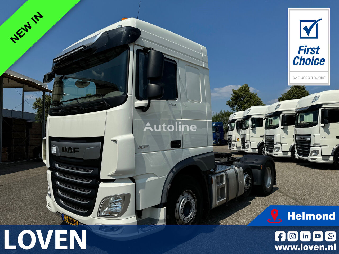 DAF XF 480 FTP ACC//MX Engine Brake truck tractor