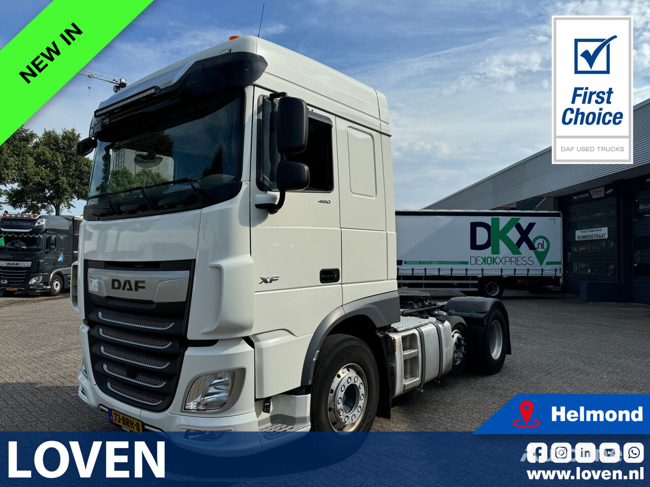 DAF XF 480 FTP ACC//MX Engine Brake truck tractor