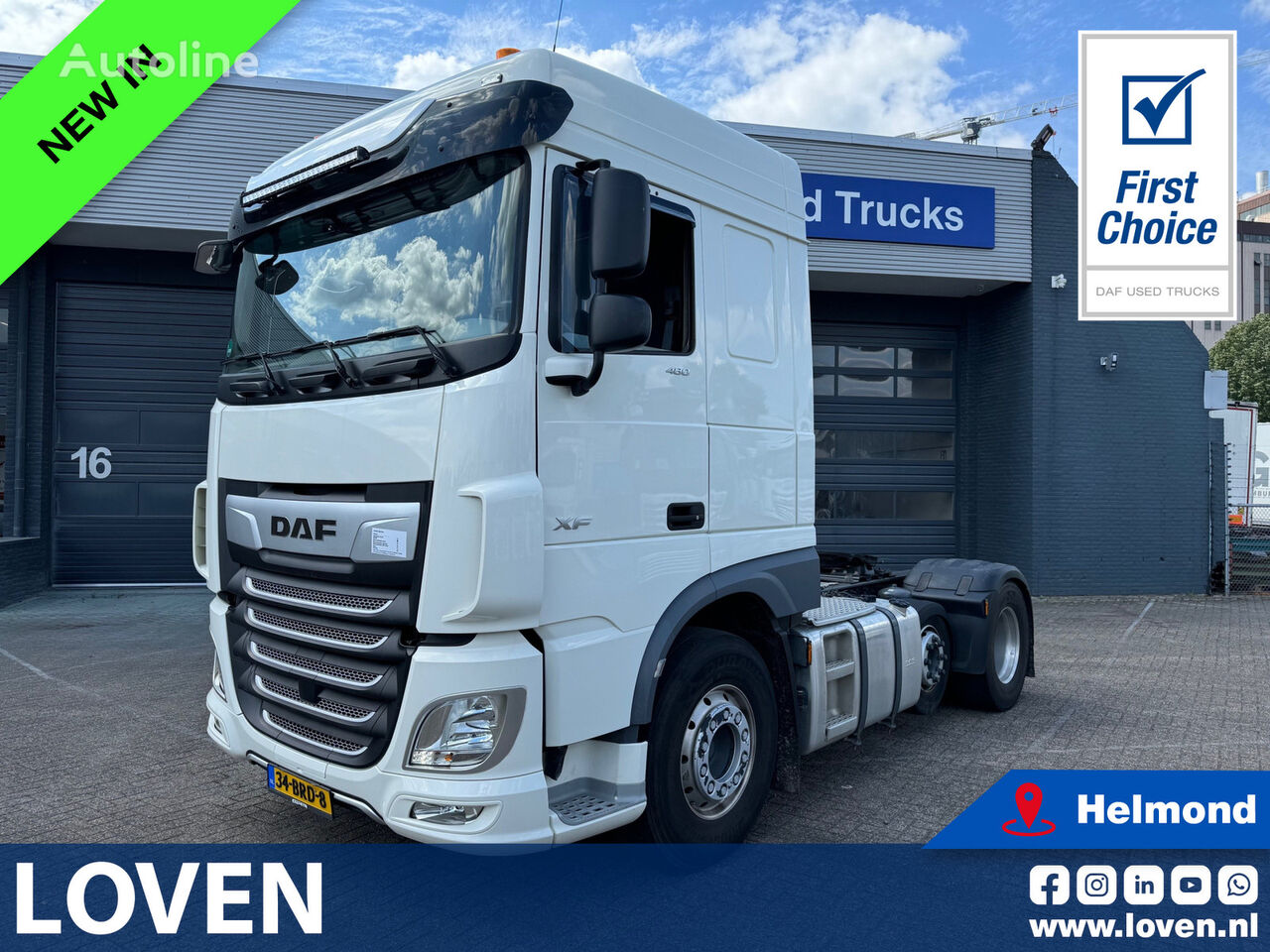 DAF XF 480 FTP ACC//MX Engine Brake truck tractor