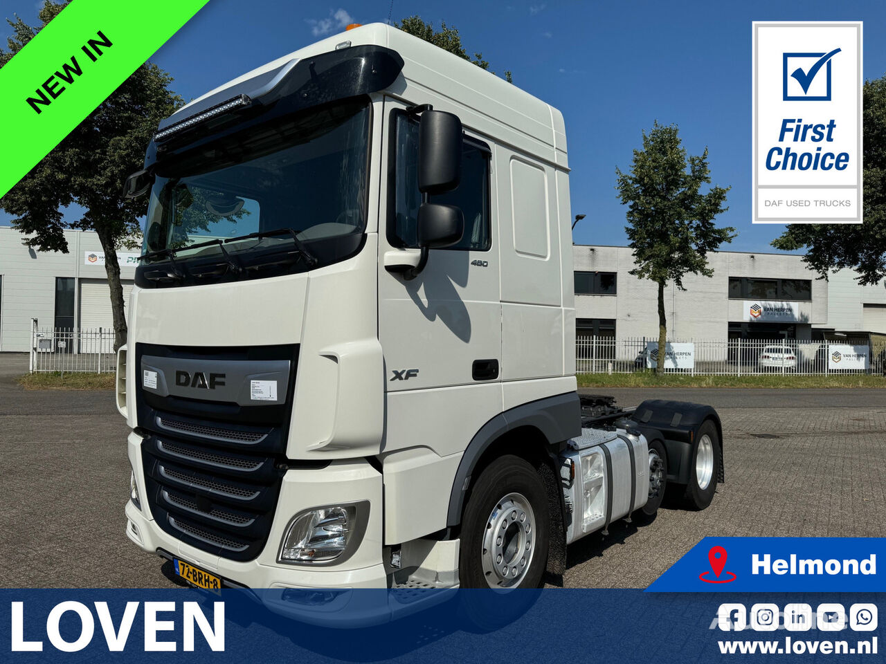 DAF XF 480 FTP ACC//MX Engine Brake truck tractor