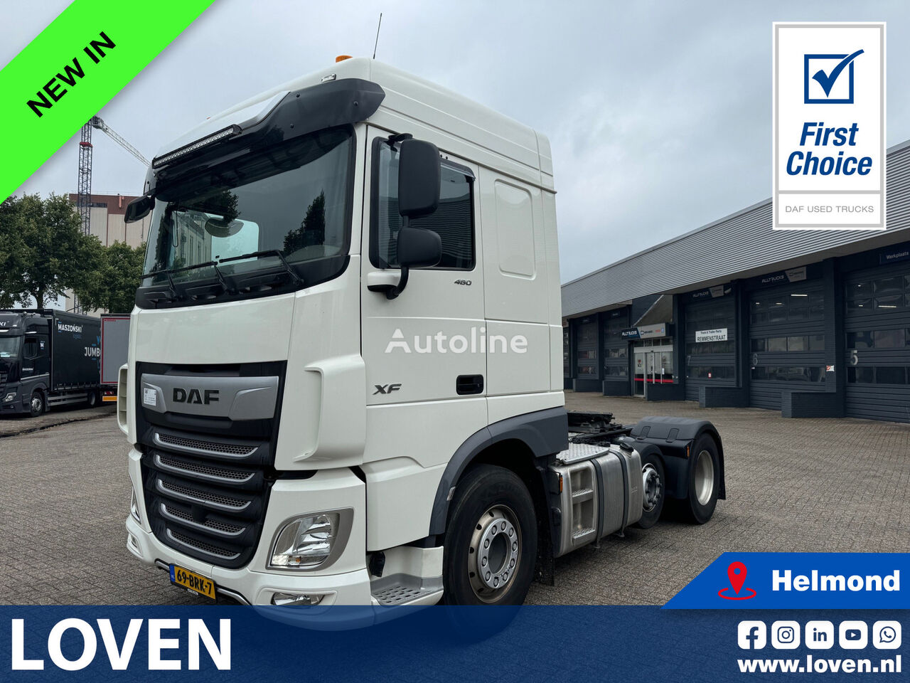 DAF XF 480 FTP ACC/PTO/MX Engine Brake truck tractor