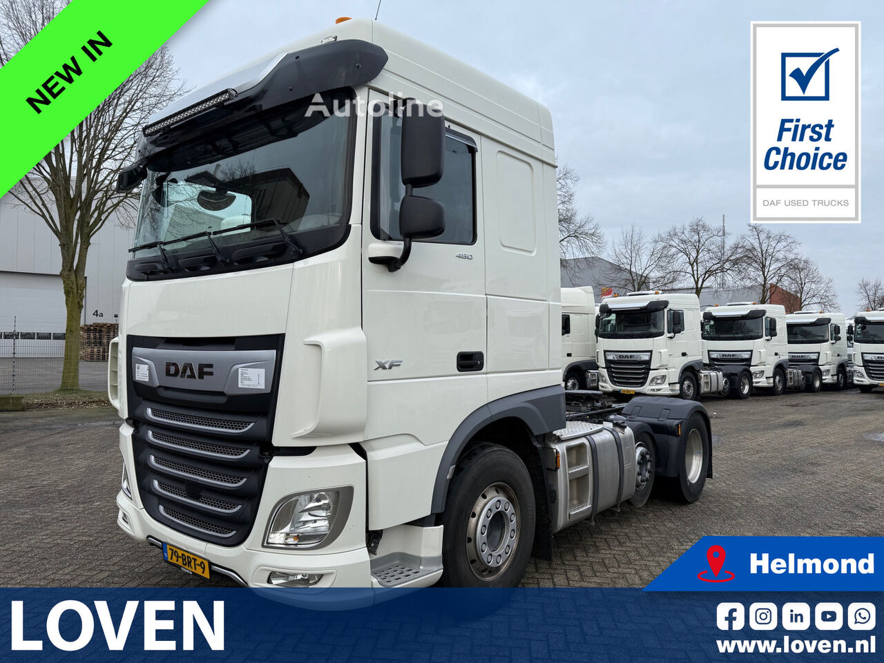 Tractor head DAF XF 480 FTP ACC/PTO/MX Engine Brake - Autoline