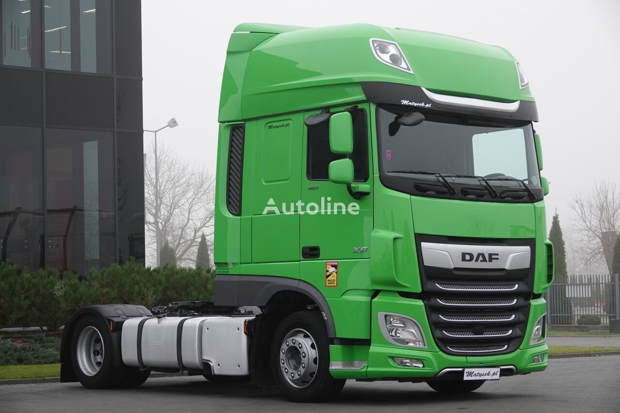 тягач DAF XF 480 / MEGA / LOWDECK / 2018 ROK / PO KONTRAKCIE SERWISOWYM