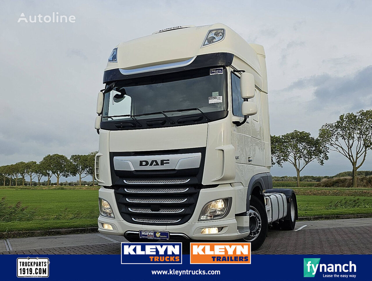 تریلی DAF XF 480 SSC 2XTANK NIGHT A/C