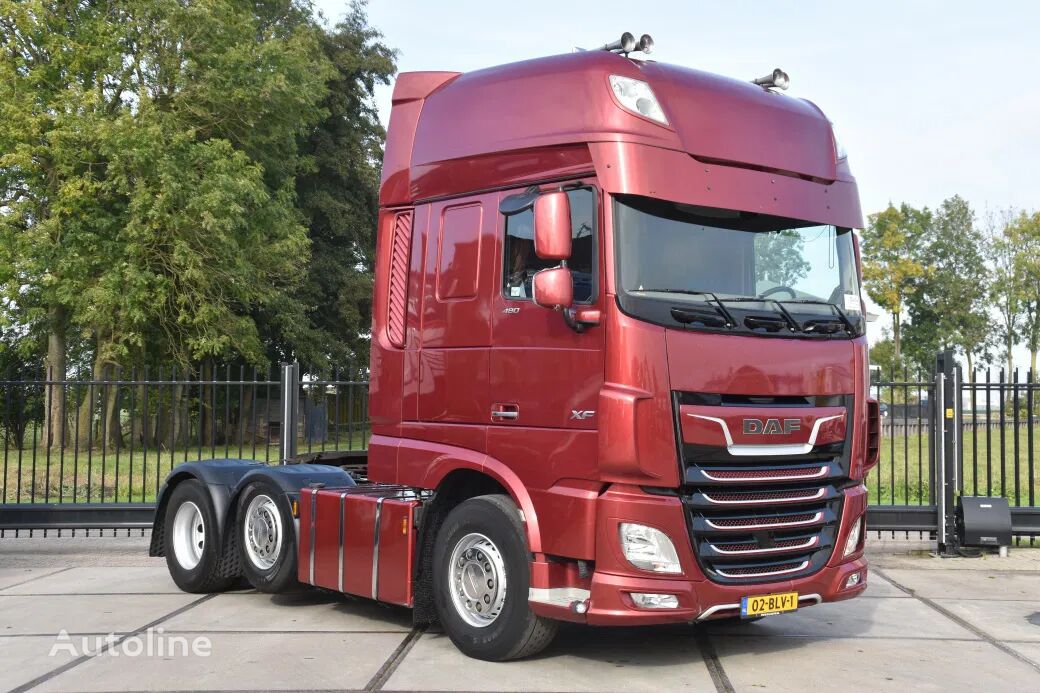 тягач DAF XF 480 SSC 6x2/4 - MANUAL - 843 TKM - AIRCO - 2 x FUEL TANKS - S