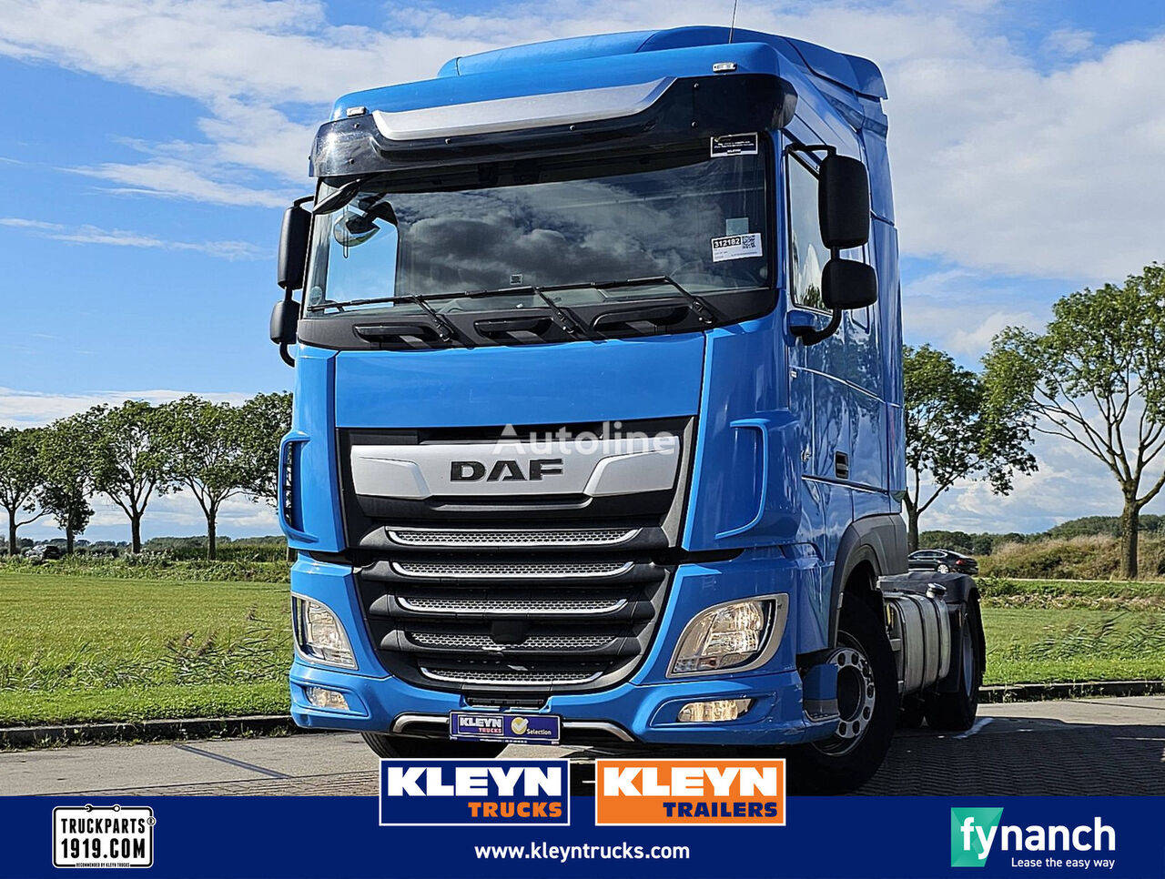 DAF XF 480 spacecab intarder truck tractor