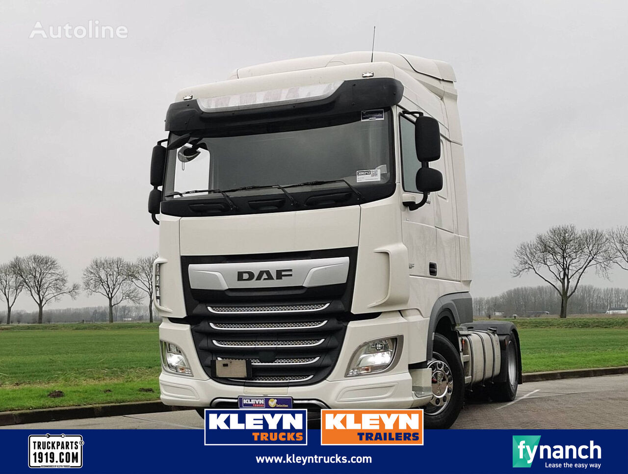 DAF XF 480 spacecab led 2x tank tractora