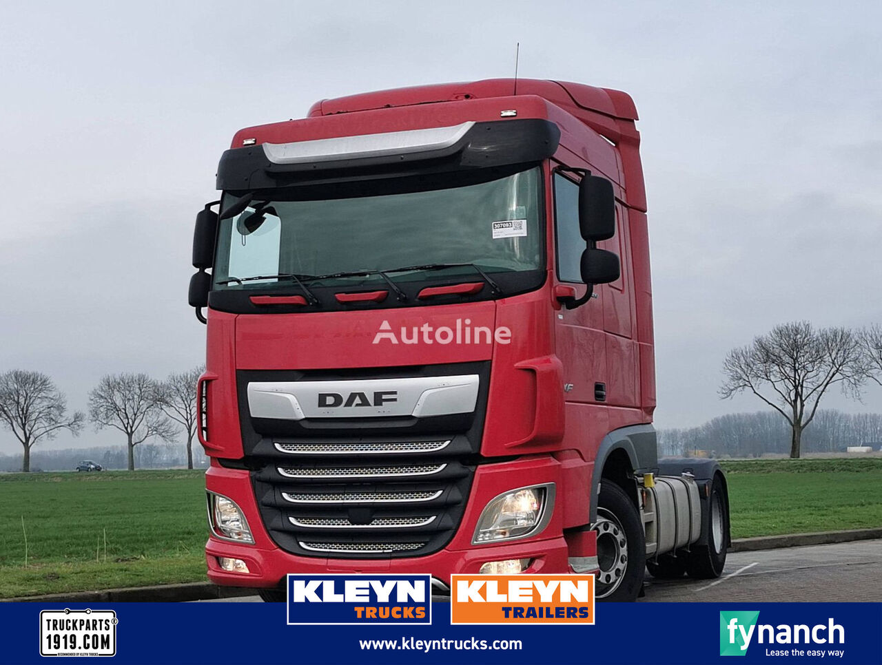 DAF XF 480 spacecab mx-brake truck tractor