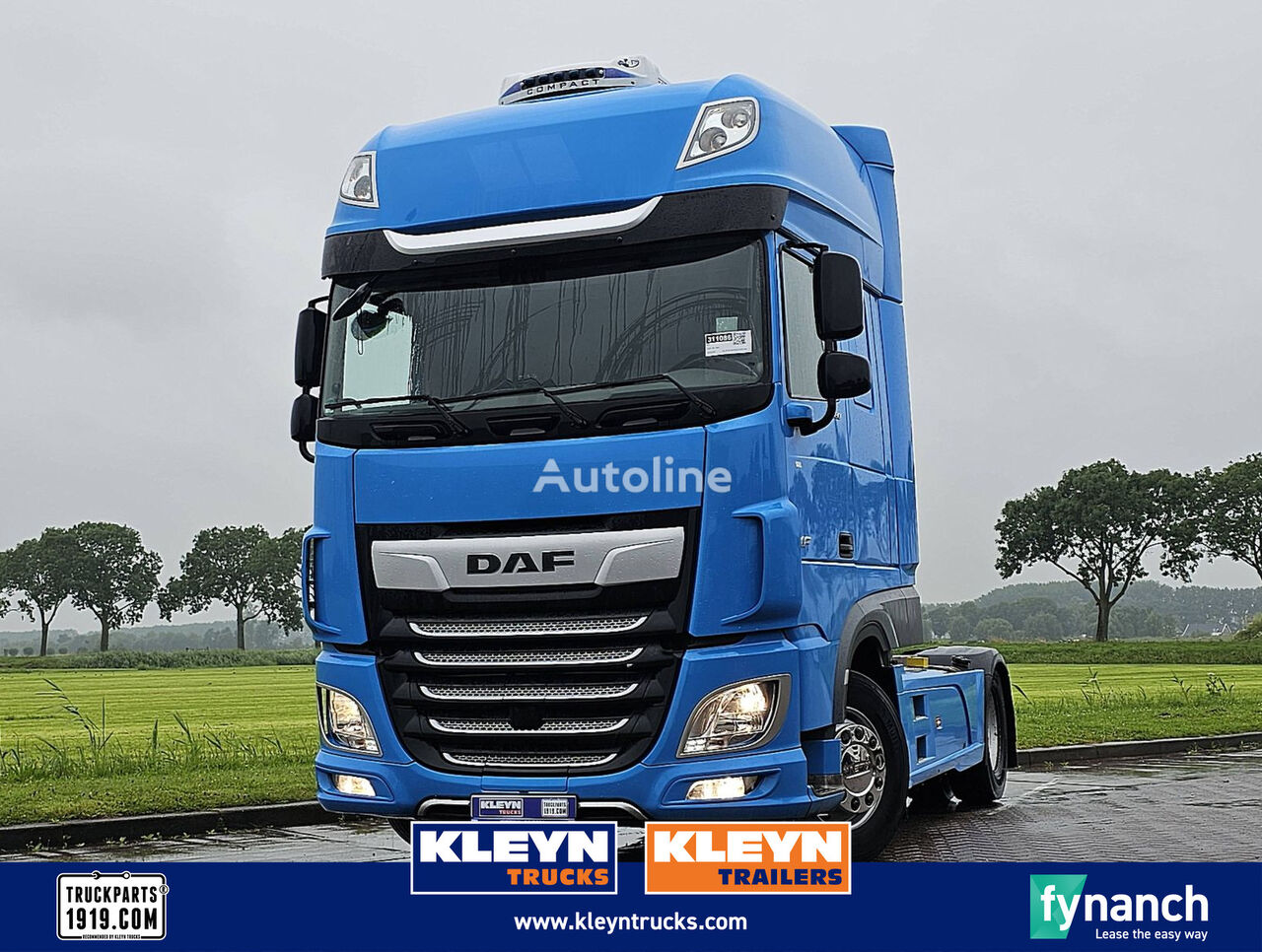 DAF XF 480 ssc intarder 2x tank truck tractor