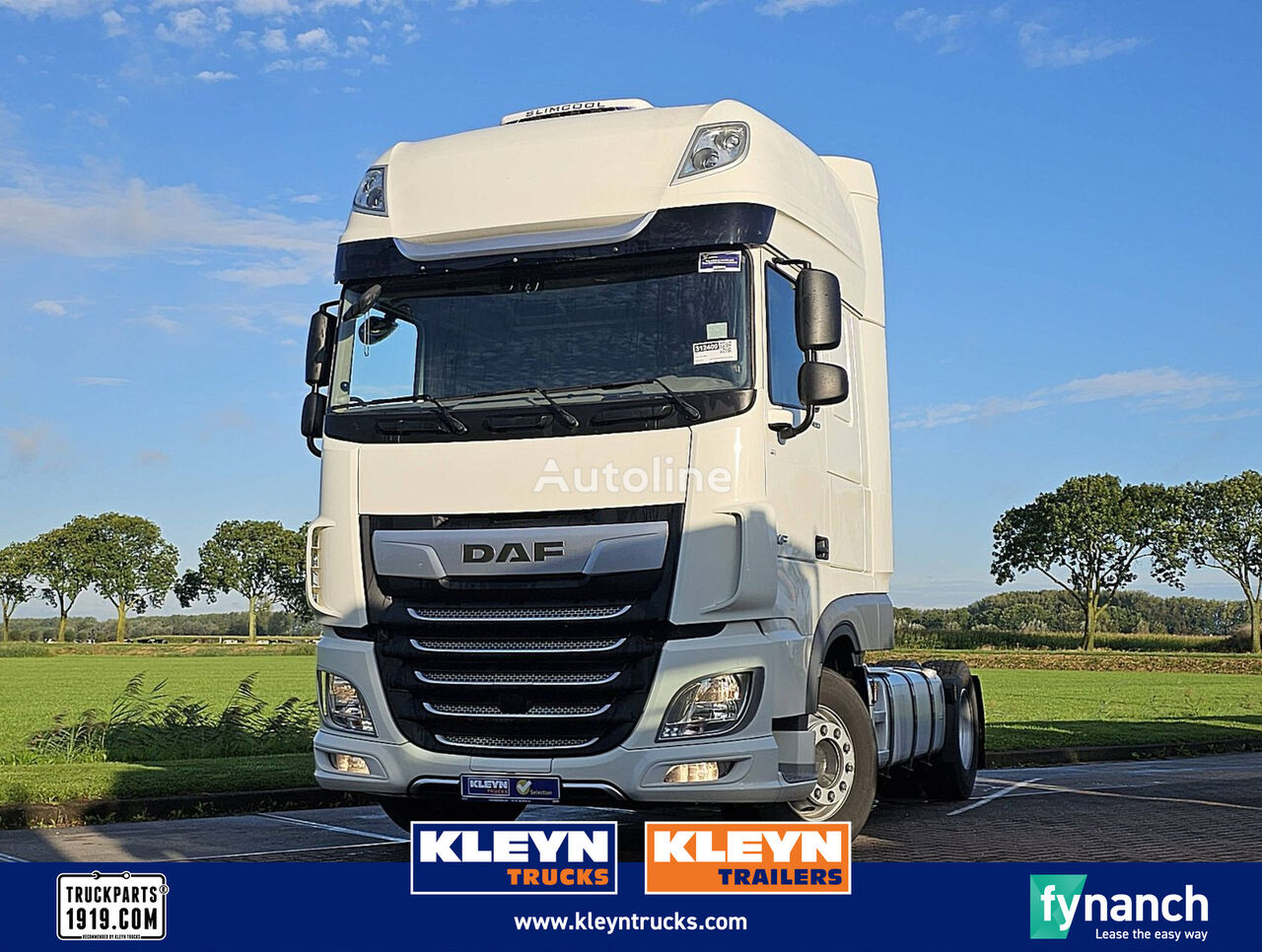 DAF XF 480 ssc led 2x tank truck tractor