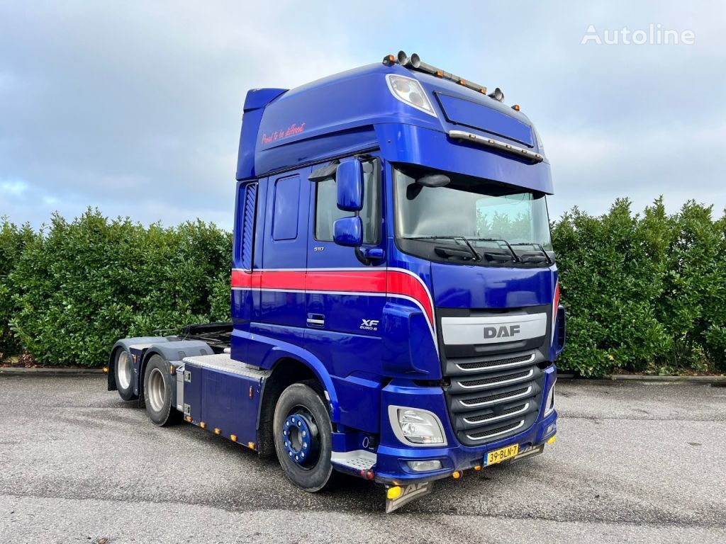 тягач DAF XF 510 FTS Euro6 Hydrauliek Intarder