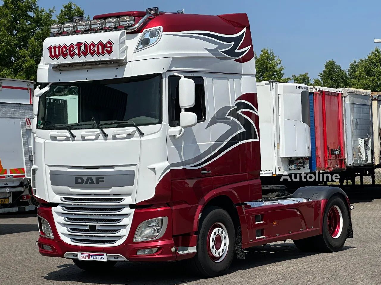 بيع السيارات القاطرة DAF XF 510 SSC / Intarder / 2 Tank / Full Air | Autoline LY السيارات القاطرة DAF XF 510 SSC / Intarder / 2 Tank / Full Air - Autoline